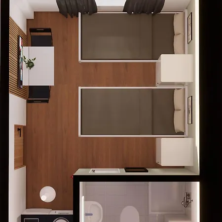 2-bed • Ideal For Workers & Short